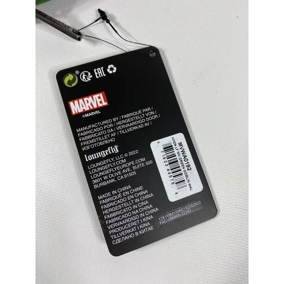 Loungefly Marvel Green Goblin Zip Around Wallet Exclusive - Picture 13 of 16